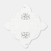 Küssen von Katzen Hochzeitsstich Schwarz-weiß Geschenkschachtel (Ungefaltet)