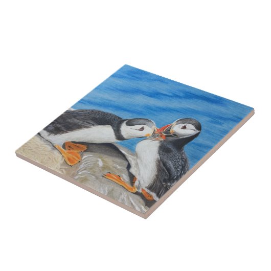 Küssen von Puffeln Fliese (Seite)