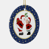 Küssen von Sankt Keramik Ornament (Rechts)