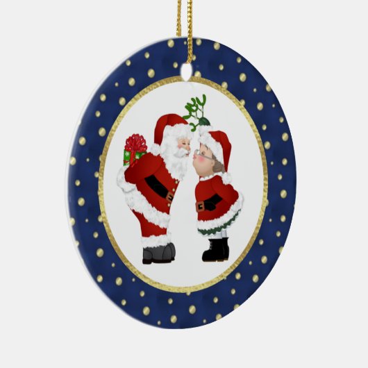 Küssen von Sankt Keramik Ornament (Rechts)