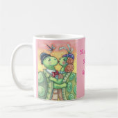 Küssen von Schildkröten VALENTINE TORTOISE TASSE * (Links)