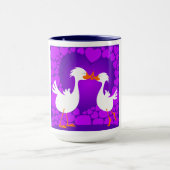 Küssende Enten, Tasse (Zentrum)