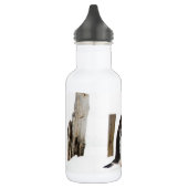 Küssende Pinguine - Wasserflasche (Links)