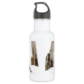 Küssende Pinguine - Wasserflasche (Rückseite)