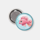 Küssender Fisch Magnet (Vorderseite/Rückseite)