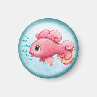Küssender Fisch Magnet