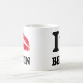 Kussherz BERLIN der Liebe I Kaffeetasse (Mittel)