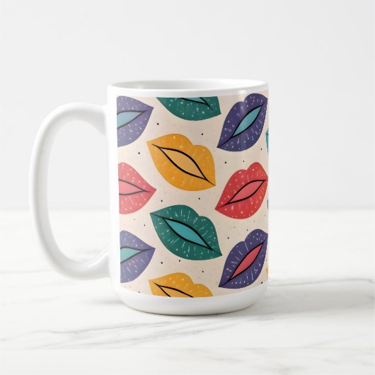 Kussmuster Kaffeetasse (Links)