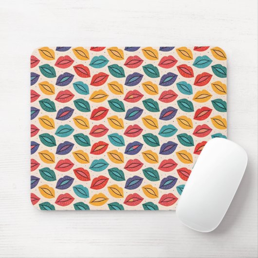Kussmuster Mousepad (Mit Mouse)
