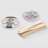 Küsst du meine "20er" Personalisiert Fächer (Non-assembled)