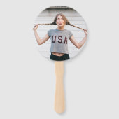 Küsst du meine "20er" Personalisiert Fächer (Vorderseite)