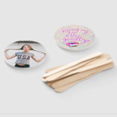 Küsst du meine "20er" Personalisiert Fächer (Non-assembled)