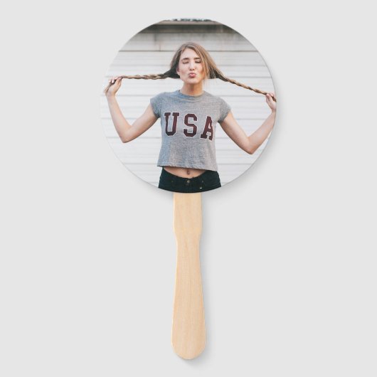 Küsst du meine "20er" Personalisiert Fächer (Vorderseite)