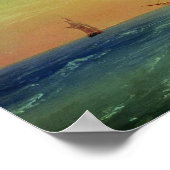 Küste, Aivazovsky Poster (Ecke)
