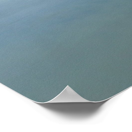 Küste Alaskas III Poster (Ecke)