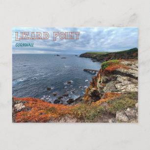 Küste am Lizard Point (Cornwall) Postkarte