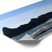 Küste am Siegel Rock OR Poster (Ecke)