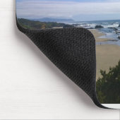 Küste am Siegel Rock, Oregon Mousepad (Ecke)