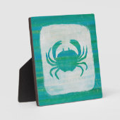 Küste | Aqua Crab Fotoplatte (Vorderseite)