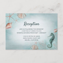 Küste | Beach Blue Nautical Wedding Empfang