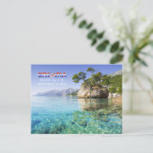 Küste bei Brela | Dalmatien | Kroatien Postkarte (Stehend Vorderseite)
