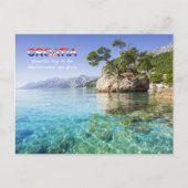Küste bei Brela | Dalmatien | Kroatien Postkarte (Vorderseite)