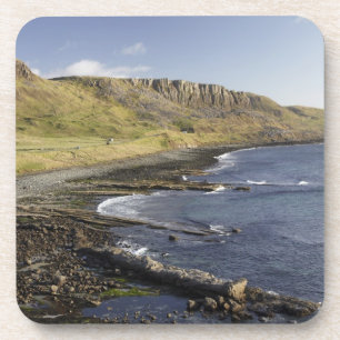 Küste bei Duntulm, Isle of Skye, Schottland, Verei Getränkeuntersetzer