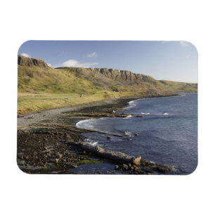 Küste bei Duntulm, Isle of Skye, Schottland, Verei Magnet