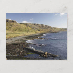 Küste bei Duntulm, Isle of Skye, Schottland, Verei Postkarte
