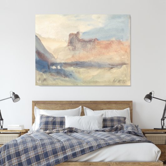 Küste bei Tunis Leinwanddruck (Insitu (Schlafzimmer))
