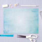 Küste bewegt Seidenpapier wellenartig (Handwerk)