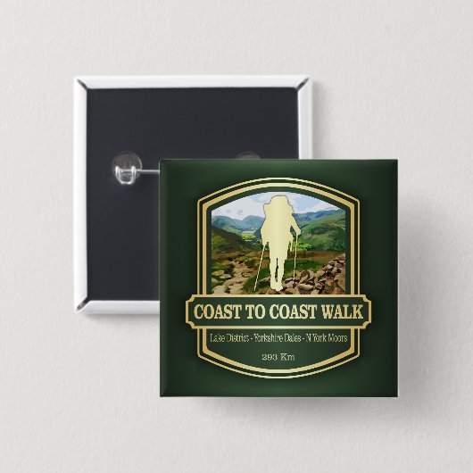 Küste bis Küste (B) Button (Vorne & Hinten)