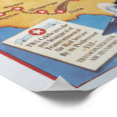 Küste bis Küste Poster (Ecke)