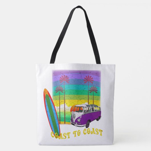 Küste bis Küste Surfen Tasche (Vorderseite)