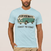 Küste bis Küste T-Shirt (Vorderseite)