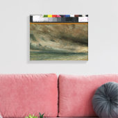 Küste Brighton - Stormy Abend, c.1828 (oi Leinwanddruck (Insitu (Wohnzimmer))