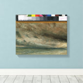 Küste Brighton - Stormy Abend, c.1828 (oi Leinwanddruck (Insitu (Holzboden))