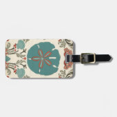 Küste - Damask I Gepäckanhänger (Vorderseite horizontal)