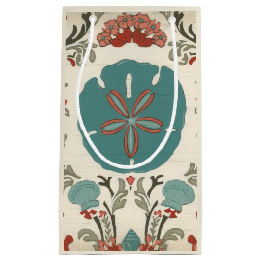 Küste - Damask I Kleine Geschenktüte (Vorderseite)