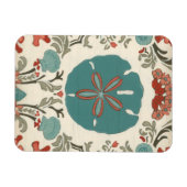 Küste - Damask I Magnet (Horizontal)