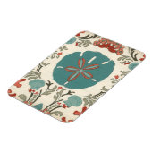 Küste - Damask I Magnet (Linke Seite)