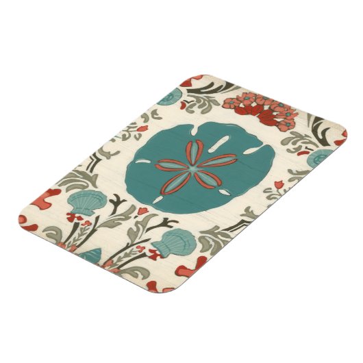 Küste - Damask I Magnet (Linke Seite)