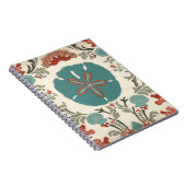 Küste - Damask I Notizblock (Rechte Seite)