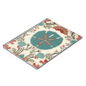 Küste - Damask I Notizblock (Linke Seite)