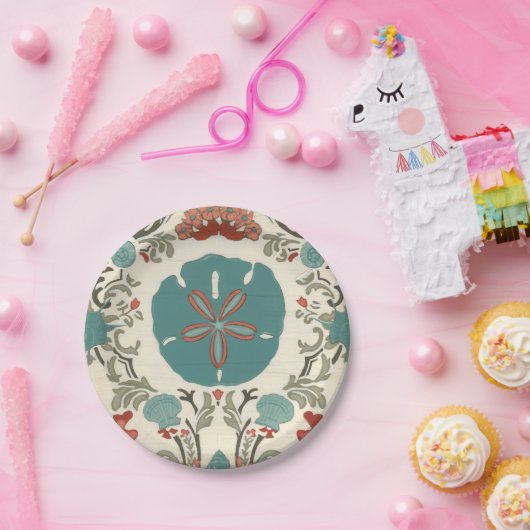 Küste - Damask I Pappteller (Party)