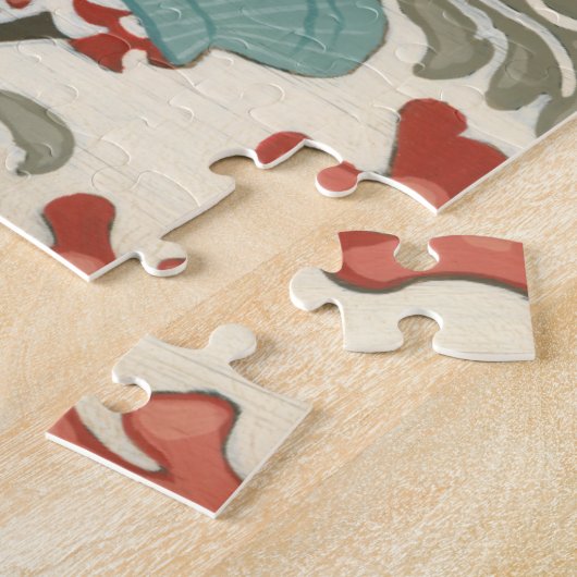 Küste - Damask I Puzzle (Seite)