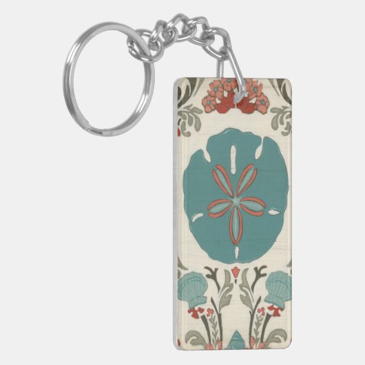 Küste - Damask I Schlüsselanhänger (Vorderseite links)