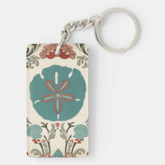 Küste - Damask I Schlüsselanhänger (Rückseite)
