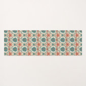 Küste - Damask I Yogamatte (Rückseite (Horizontal))