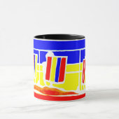 Küste Deckchairs Tasse (Zentrum)